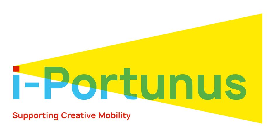 i portunus logo baseline white